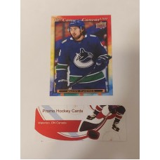 C-6 Quinn Hughes NHL Canvas Set 2021-22 Tim Hortons UD Upper Deck 